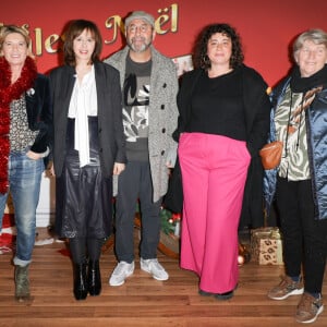 Alexandra Leclère, Valérie Bonneton, Kad Merad, Louise Massin, Lise Lamétrie - Avant-première du film "Les boules de Noël" au cinéma Pathé-Wepler à Paris. Le 14 novembre 2024 © Coadic Guirec / Bestimage