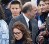 Depuis 2016, elle fréquente l'ancien ministre de la justice Eric Dupond-Moretti
Isabelle Boulay et Eric Dupond-Moretti - Le président Emmanuel Macron prononce un discours au Champ de Mars le soir de sa victoire à l'élection présidentielle le 24 avril 2022. © Cyril Moreau / Bestimage 