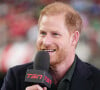 Il était l'invité d'une émission sur la chaîne TSN pour réagir à la rencontre qu'il avait hâte de voir commencer
Prince Harry, duc de Sussex, lors du match opposant les Argonauts de Toronto et les Blue Bombers de Winnipeg dans le cadre de la Grey Cup à Vancouver, Canada. Le 17 novembre 2024 Photo by Darryl Dyck/CP/ABACAPRESS.COM