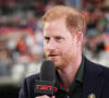 Une apparition loin de Meghan, restée à Los Angeles, mais très utile pour promouvoir les Invictus Games qu'il a créés en 2014
Prince Harry, duc de Sussex, lors du match opposant les Argonauts de Toronto et les Blue Bombers de Winnipeg dans le cadre de la Grey Cup à Vancouver, Canada. Le 17 novembre 2024 Photo by Darryl Dyck/CP/ABACAPRESS.COM