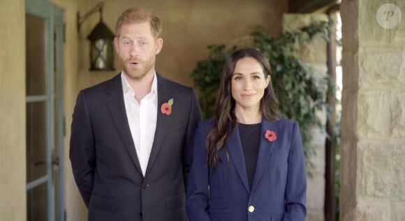 Les membres de la famille royale britannique auto-exilés, le prince Harry et Meghan Markle (duc et duchesse de Sussex), sont apparus ensemble pour la première fois en trois mois dans une nouvelle vidéo. - Picture MUST credit: Cancilleria Columbia