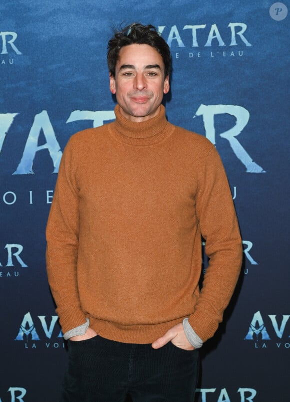 Julian Bugier à la première du film "Avatar: La Voie de l'Eau" au cinéma Le Grand Rex à Paris, le 13 décembre 2022. © Guirec Coadic/Bestimage