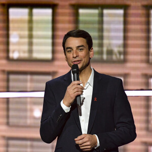 Exclusif - Julian Bugier - Enregistrement de l'émission "Les 40 ans de Starmania" les stars chantent pour le Sidaction au Palais des Congrès à Paris, le 29 mars 2019. © Pierre Perusseau/Bestimage