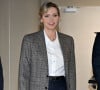 Très élégante, Charlene avait opté pour un ensemble tailleur pantalon beige et un col roulé dans les mêmes tons
Exclusif - La princesse Charlene de Monaco a présidé la cérémonie d'ouverture du meeting européen de natation " Princesse Charlène " organisé par Special Olympics Monaco au Centre Nautique Albert II à Monaco. Le 26 octobre 2024. Plus de 200 athlètes en provenance d'Allemagne, d'Irlande, de Slovénie, de Chypre ou encore de Gibraltar ont fait le déplacement pour ce meeting européen de natation, placé sous le haut patronage de la princesse Charlène. C'est la deuxième fois que Special Olympics Monaco organise un évènement d'une telle ampleur destiné aux sportifs déficients intellectuels. Toutes les délégations ont défilé devant un public nombreux et ont pu assister au discours officiel de P.Klaveren, le président de Special Olympics Monaco, puis à un spectacle de danse synchronisée, un live du chanteur T.James, tout droit sorti de The Voice saison 9, ainsi qu'un concert de l'orchestre des carabiniers du prince. C'est la princesse qui a déclaré ouvert le meeting de natation. © Bruno Bebert / Bestimage 