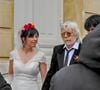 Renaud s'est remarié cette année
Mariage du chanteur Renaud avec sa compagne Christine, qu'il aime appeler Cerise, en référence a ses boucles d'oreilles fetiches portées ce jour, et celui de leur rencontre. A la mairie du 14e arrondissement de Paris © Gimmick/SIPA