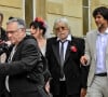 Leur union célébrée dans un domaine magnifique domaine
Mariage du chanteur Renaud avec sa compagne Christine, qu'il aime appeler Cerise, en référence a ses boucles d'oreilles fetiches portées ce jour, et celui de leur rencontre. Le 4 mai 2024 à la mairie du 14e arrondissement de Paris. © Gimmick/SIPA