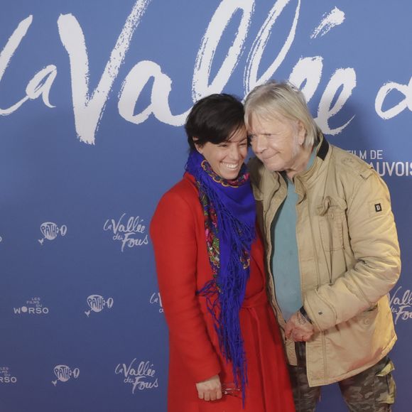 Renaud et sa femme Cerise (Christine Marot) lors de l'avant-première du film "La vallée des fous" au Pathé Wepler à Paris le 12 novembre 2024. © Jack Tribeca / Bestimage 
