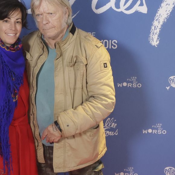 Renaud et sa femme Cerise (Christine Marot) lors de l'avant-première du film "La vallée des fous" au Pathé Wepler à Paris le 12 novembre 2024. © Jack Tribeca / Bestimage 