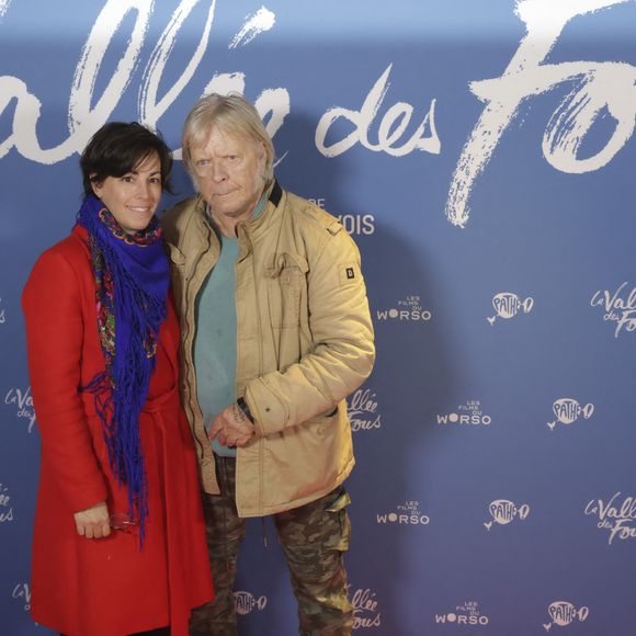 Renaud et sa femme Cerise (Christine Marot) lors de l'avant-première du film "La vallée des fous" au Pathé Wepler à Paris le 12 novembre 2024. © Jack Tribeca / Bestimage 