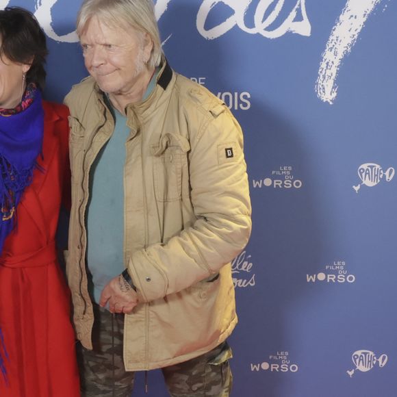 Renaud et sa femme Cerise (Christine Marot) lors de l'avant-première du film "La vallée des fous" au Pathé Wepler à Paris le 12 novembre 2024. © Jack Tribeca / Bestimage 