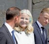 Le jeune homme âgé de 27 ans avait été appréhendé par les autorités pour avoir violé une ordonnance d'éloignement en septembre 2024
Le prince Haakon, la princesse Mette-Marit, Marius Borg Hoiby - La famille royale de Norvège lors du jubilé des 25 ans de règne du roi Harald de Norvège à Trondheim, le 23 juin 2016.