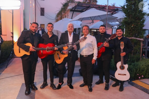 Exclusif - Enrico Macias, Chico and the Gypsies - Backstage - Enregistrement de l'émission "La Fête de la chanson à l'Orientale" à l'hôtel Fairmont de Tanger au Maroc, diffusée le 22 novembre sur France 3 © Philippe Doignon / Bestimage 