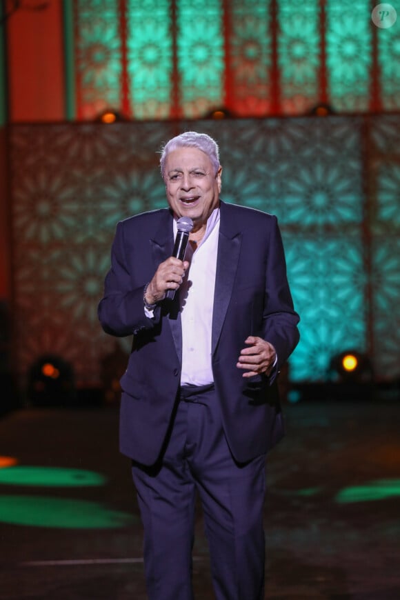 Exclusif - Enrico Macias - Enregistrement de l'émission "La Fête de la chanson à l'Orientale" à l'hôtel Fairmont de Tanger au Maroc, diffusée le 22 novembre sur France 3 © Philippe Doignon / Bestimage 