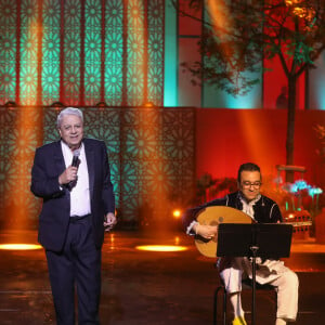 Exclusif - Enrico Macias - Enregistrement de l'émission "La Fête de la chanson à l'Orientale" à l'hôtel Fairmont de Tanger au Maroc, diffusée le 22 novembre sur France 3 © Philippe Doignon / Bestimage 