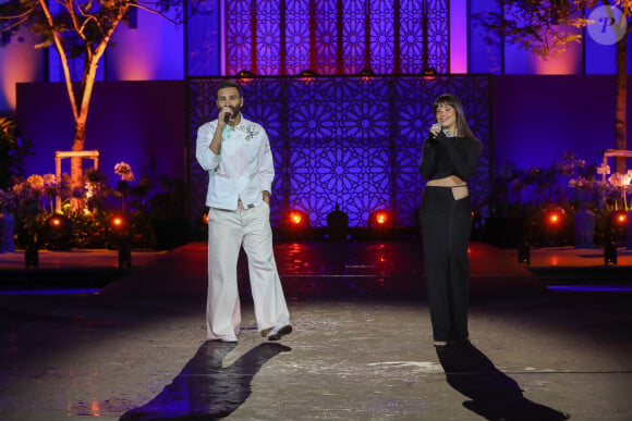 Exclusif - Ycare, Ouidad - Enregistrement de l'émission "La Fête de la chanson à l'Orientale" à l'hôtel Fairmont de Tanger au Maroc, diffusée le 22 novembre sur France 3 © Philippe Doignon / Bestimage 