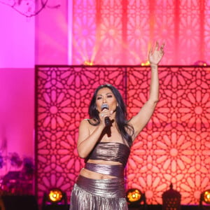 Exclusif - Anggun - Enregistrement de l'émission "La Fête de la chanson à l'Orientale" à l'hôtel Fairmont de Tanger au Maroc, diffusée le 22 novembre sur France 3 © Philippe Doignon / Bestimage 