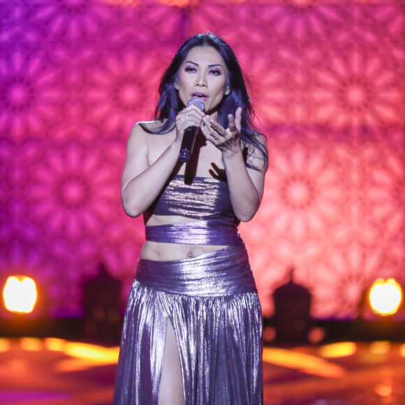Exclusif - Anggun - Enregistrement de l'émission "La Fête de la chanson à l'Orientale" à l'hôtel Fairmont de Tanger au Maroc, diffusée le 22 novembre sur France 3 © Philippe Doignon / Bestimage 