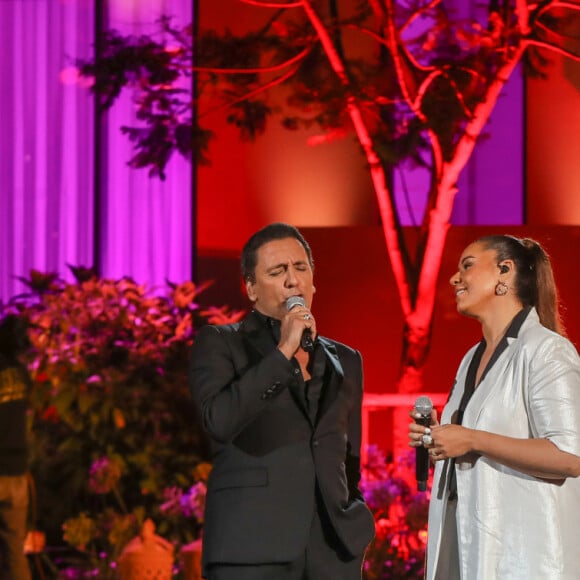 Exclusif - Dany Brillant, Chimène Badi - Enregistrement de l'émission "La Fête de la chanson à l'Orientale" à l'hôtel Fairmont de Tanger au Maroc, diffusée le 22 novembre sur France 3 © Philippe Doignon / Bestimage 