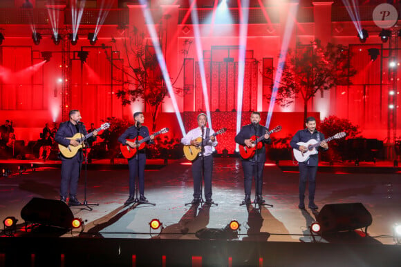 Exclusif - Chico and the Gypsies - Enregistrement de l'émission "La Fête de la chanson à l'Orientale" à l'hôtel Fairmont de Tanger au Maroc, diffusée le 22 novembre sur France 3 © Philippe Doignon / Bestimage 