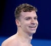 Léon Marchand s'incruste dans une soirée

Léon Marchand devient champion Olympique sur 200 m 4 nages lors des Jeux Olympiques de Paris (JO) à Paris La Defense Arena à Nanterre. © Dominique Jacovides-Pierre Perusseau/Bestimage