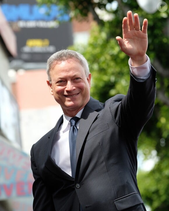 Gary Sinise - Gary Sinise reçoit son étoile sur le Walk of Fame à Hollywood, le 17 avril 2017 © Chris Delmas/Bestimage