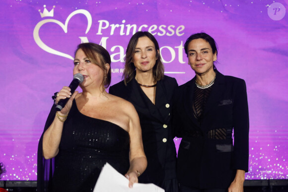 Exclusif - Muriel Hattab (pdte de l'association), Isabelle Ithurburu, Sandra Sisley - 12ème édition du gala de l'association "Princesse Margot" à l'hôtel Intercontinental Paris le grand à Paris le 18 novembre 2024 © Christophe Clovis / Bestimage