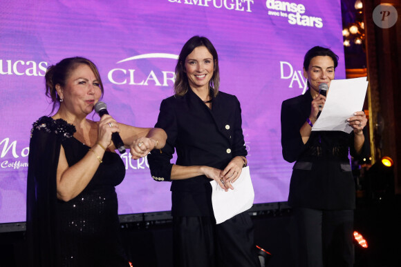 Exclusif - Muriel Hattab (pdte de l'association), Isabelle Ithurburu, Sandra Sisley - 12ème édition du gala de l'association "Princesse Margot" à l'hôtel Intercontinental Paris le grand à Paris le 18 novembre 2024. © Christophe Clovis / Bestimage