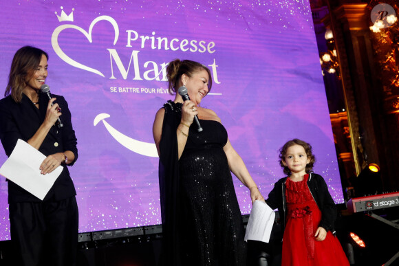 Exclusif - Isabelle Ithurburu, Muriel Hattab (pdte de l'association), Zoé - 12ème édition du gala de l'association "Princesse Margot" à l'hôtel Intercontinental Paris le grand à Paris le 18 novembre 2024 © Christophe Clovis / Bestimage