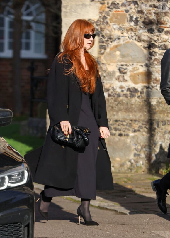 Nicola Roberts - Funérailles de Liam Payne à l'église St Mary à Amersham, le 20 novembre 2024. L'ex-membre du groupe One Direction a chuté du troisième étage, le 16 octobre 2024, depuis le balcon de sa chambre d'hôtel. Celle-ci a été retrouvé saccagée. 