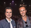 A travers cette nouvelle émission, Cyril Féraud retrouvera son ex-complice de "Village départ" : Laurent Luyat
Cyril Féraud et Laurent Luyat - People au concert de Michel Polnareff à l'AccorHotels Arena de Paris le 7 mai 2016.