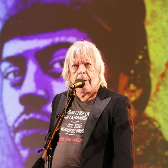 Renaud a fait son grand retour sur scène
Exclusif - Le chanteur Renaud (Renaud Séchan) - Les amis musiciens de Renaud ont donné un concert à la Mairie du 13ème à Paris