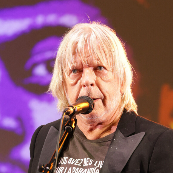 Exclusif - Le chanteur Renaud (Renaud Séchan) - Les amis musiciens de Renaud ont donné un concert à la Mairie du 13ème à Paris le 5 septembre 2024, en hommage au chanteur et à l'occasion de l'exposition "Renaud, Des mots et des images".