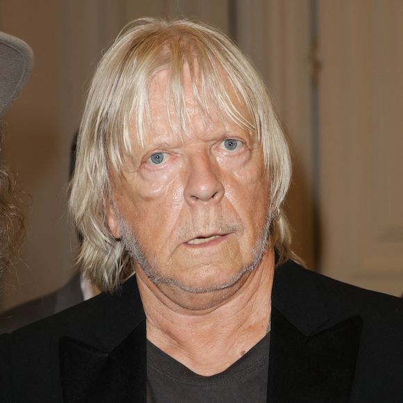 Exclusif - Le chanteur Renaud (Renaud Séchan) - Vernissage de l'exposition "Renaud, Des mots et des images" qui se tiendra jusqu'au 14 septembre à la Mairie du 13ème à Paris le 5 septembre 2024.