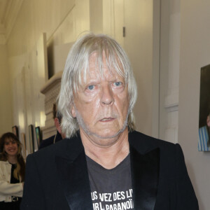 Exclusif - Le chanteur Renaud (Renaud Séchan) - Vernissage de l'exposition "Renaud, Des mots et des images" qui se tiendra jusqu'au 14 septembre à la Mairie du 13ème à Paris le 5 septembre 2024.