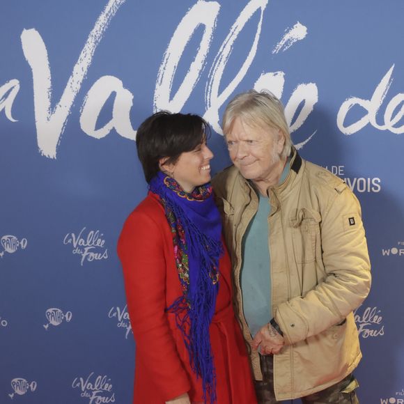 Renaud et sa femme Cerise (Christine Marot) lors de l'avant-première du film "La vallée des fous" au Pathé Wepler à Paris le 12 novembre 2024. © Jack Tribeca / Bestimage 