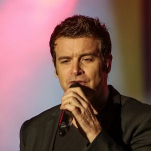 Exclusif - Roch Voisine en concert au théâtre du casino Barrière de Lille le 6 février 2014. 