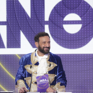 Exclusif - Cyril Hanouna sur le plateau de l'émission "Face à Hanouna" diffusée le 23 novembre 2024 - Paris le 21 novembre 2024