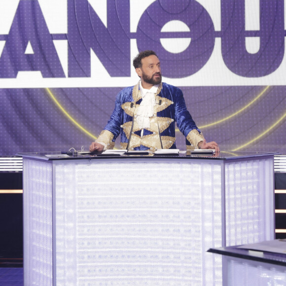 Exclusif - Cyril Hanouna sur le plateau de l'émission "Face à Hanouna" diffusée le 23 novembre 2024 - Paris le 21 novembre 2024