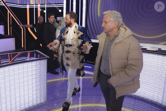 Exclusif - Cyril Hanouna sur le plateau de l'émission "Face à Hanouna" diffusée le 23 novembre 2024 - Paris le 21 novembre 2024 - © Jack Tribeca / Bestimage 