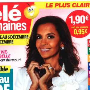 Couverture du magazine Télé 2 semaines avec Karine Le Marchand en couverture.