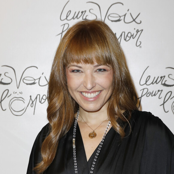 Exclusif - Natasha St-Pier au Photocall de la 10ème édition de la soirée "Leurs voix pour l'espoir" au profit de la recherche contre le cancer du pancréas (fondation ARCAD) à l'Olympia à Paris le 17 octobre 2022. © Marc Ausset-Lacroix / Perusseau / Bestimage 
