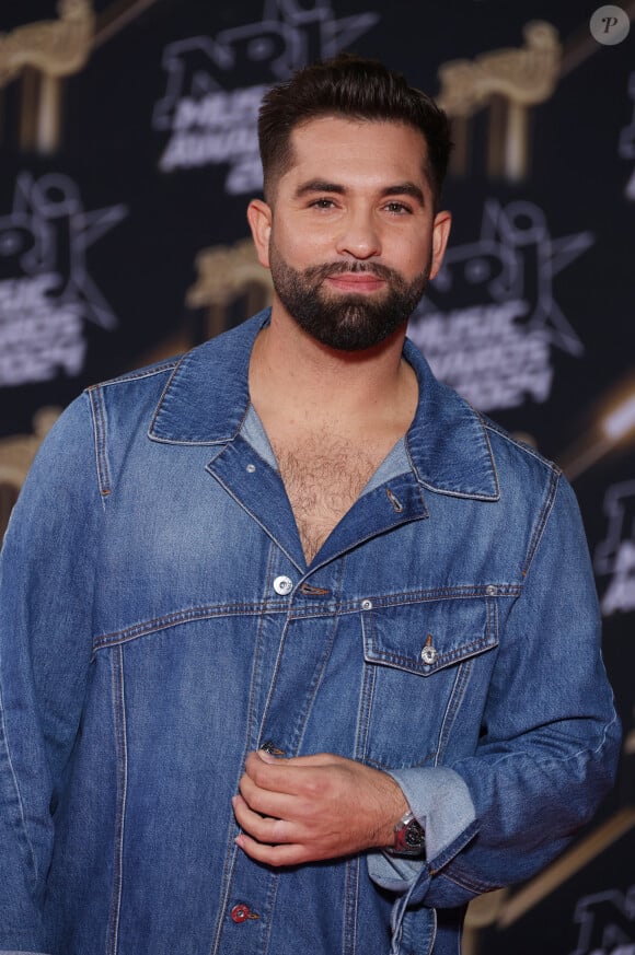 Kendji Girac - Photocall de la 26ème édition des NRJ Music Awards au palais des festivals de Cannes, le 1er novembre 2024. © Guignebourg / Bebert / Bestimage 