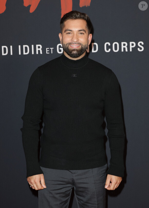 Kendji Girac lors de l'avant-première du film "Monsieur Aznavour" au cinéma Le Grand Rex à Paris le 22 octobre 2024. © Coadic Guirec / Bestimage