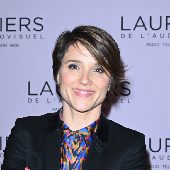 Mélanie Taravant - 28ème cérémonie des Lauriers de l'Audiovisuel au théâtre Marigny à Paris le 20 février 2023. © Coadic Guirec/Bestimage