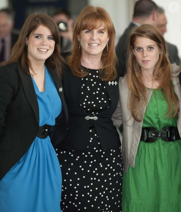 Sarah Ferguson et ses filles Eugénie et Beatrice