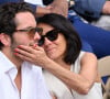 C'était le cas lors de la soirée organisée par la fondation suisse Children Action lundi 25 novembre.
Florence Foresti et Alexandre Kominek dans les tribunes lors des Internationaux de France de tennis à Roland Garros le 29 mai 2022 à Paris, France. Photo par Laurent Zabulon/ABACAPRESS.COM