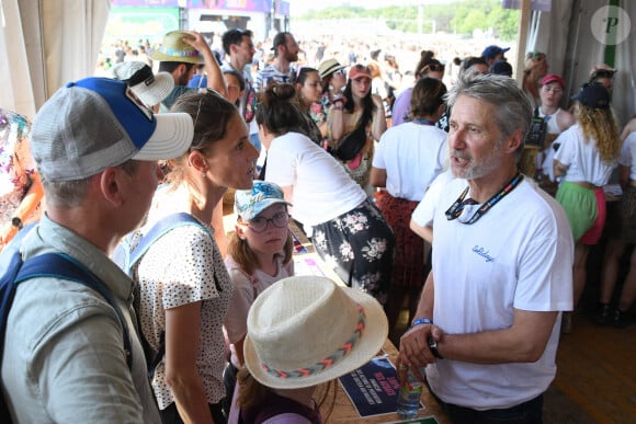 Antoine de Caunes lors de la 25e édition du festival de musique Solidays à l'Hippodrome de Longchamp, à Paris, France, le 25 juin 2023. Photo par Lionel Urman/ABACAPRESS.COM