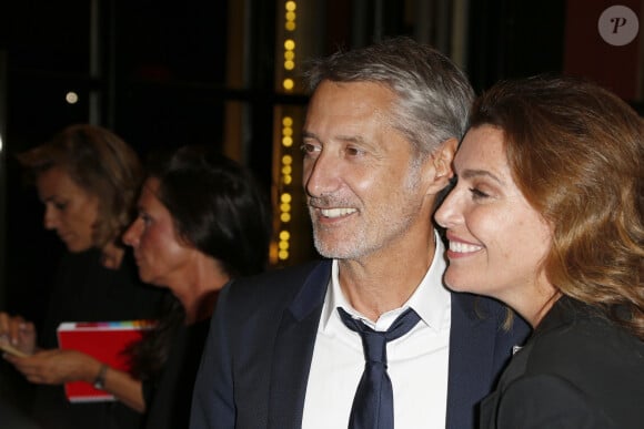 Antoine de Caunes et sa femme Daphné Roulier - People lors du dîner d'ouverture du 42ème Festival du cinéma Américain de Deauville. Le 2 septembre 2016 © Christophe Aubert via Bestimage 