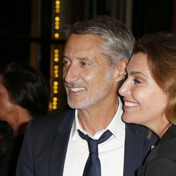 Antoine de Caunes et sa femme Daphné Roulier - People lors du dîner d'ouverture du 42ème Festival du cinéma Américain de Deauville. Le 2 septembre 2016 © Christophe Aubert via Bestimage 