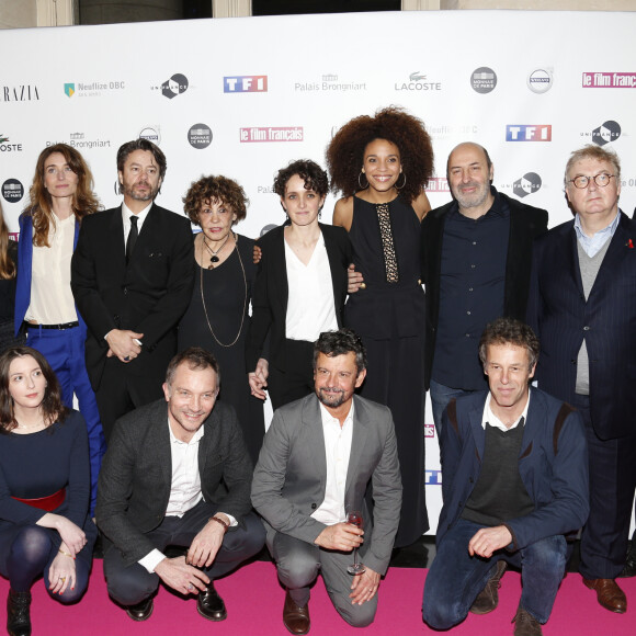 Fanny Herrero, Liliane Rovere, Thibault de Montalembert, Fanny Sidney, Stéfi Celma, Cédric Klapisch, Dominique Besnehard - 23ème cérémonie des Trophées du Film Français au palais Brongniart à Paris, le 2 février 2016.